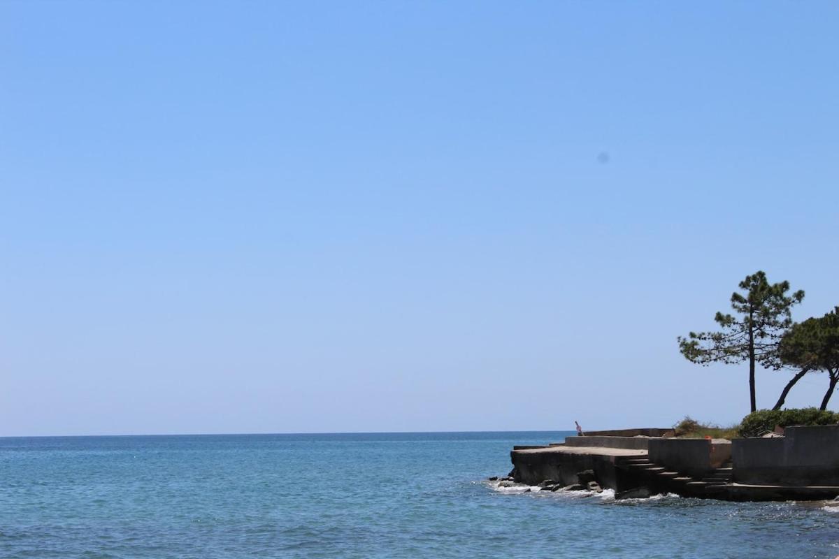 Villa Bord de mer, pieds dans l'eau, vue panoramique San-Nicolao Exterior foto